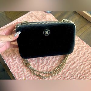 Kate spade suede wallet/shoulder bag